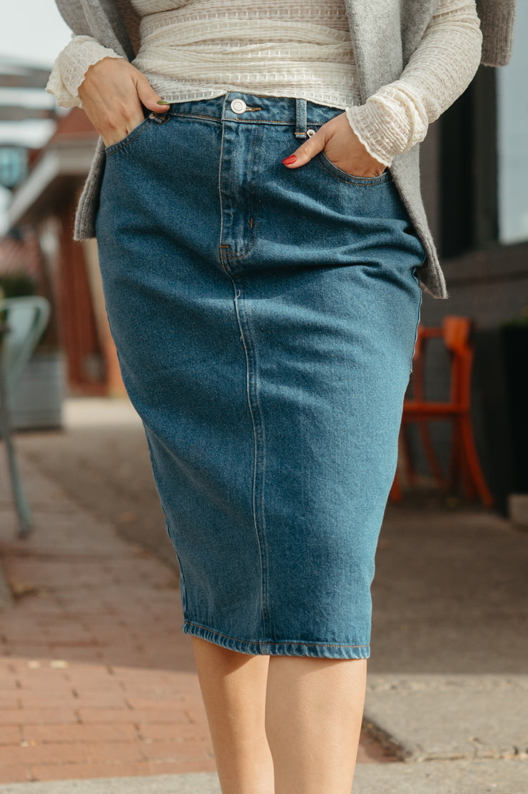 Denim Skirt